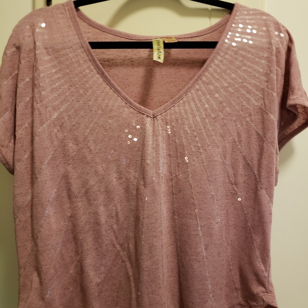 Sequined t-shirt